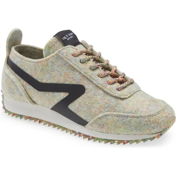 Rag & Bone Retro Multicolor Runner Sneaker - Picture 8 of 9